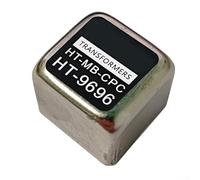 Entgoinggo HT-9696 Balanced & Unbalanced 600:600 Audio Isolation Transformer, Permalloy Alloy Foil, Oxygen-Free Copper, 20Hz-20kHz Wide Frequency Response for HiFi Preamplifier (transformer)