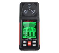 Entgoinggo HT627 EMF Meter Radiation Detector 3-in-1 RF Tester For AC Electric Magnetic Fields Portable Handheld Device With Sound Light Alarm For Home Office Safety