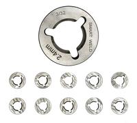 Entgoinggo Knurled V Groove Drive Rolls, For Miller MIG Welder Wire Feeder Bearing Steel Wire Feed Roller Accessories, For Clarke SIP Welding Machines(#5)