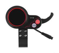 Entgoinggo LCD Speedometer Odometer With USB Charging Port 6-Pin Digital Display, For Mercane MX60 Electric Scooter Accurate Riding Data Monitor Accessory