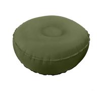 Entgoinggo Lightweight Inflatable Yoga Cushion for Fitness, Ideal Travel Footrest with Quick Inflate Design(Olive green)