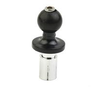 Entgoinggo Motorcycle Aluminum Fork Stem Base Kit With Expansion Ball Head For RAM Mount System Compatible With Phone And Camera Holders On Bikes Scooters
