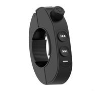 Entgoinggo Motorcycle Handlebar Wireless Remote Control, Steering Wheel Media Switch Controller For Smartphone Headphones