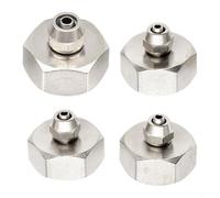 Entgoinggo Nickel Plated Pneumatic Quick Connect Fitting European Standard Water Line With Rust Deterioration Resistance Smooth Burr Finish Built-in Filter For Fluid(Eu Standard)