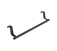 Entgoinggo Over Door Towel Rack For Kitchen And Bathroom Stainless Steel Tea Towel Holder With Anti-Scratch Foam Space Saving Cupboard Rail Hook Organizer