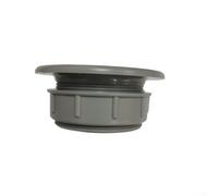 Entgoinggo Patio Table Umbrella Hole Cover Set For Outdoor Furniture Glass Iron Wood Tables With Ring-Cap 1.65 Inch Inner Diameter Grey(Gray)