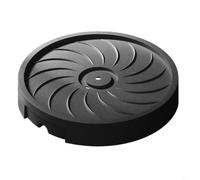 Entgoinggo Plant Caddy With Wheels Flower Pot Roller For Indoor Plant Mover Heavy Duty Swivel Casters Tray With Water Storage Drainage For Home Garden Decor(Black 30CM)