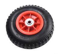 Entgoinggo Pneumatic Wheelbarrow Tyre, Electric Vehicle Rubber Tire for Kids Car Stroller 8 9 10 12 Inch Inflatable Replacement Wheels(1.2cm 8inch)