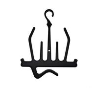 Entgoinggo Professional Diving Gear Hanger For Wetsuits And Drysuits With Hooks Heavy Duty Scuba Storage Rack For Fins Mask Boots Space Saving Drying Solution For(black)