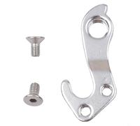 Entgoinggo Rear Derailleur Hanger, For Trek Bikes 2010-2013, For FX 7.2 7.3 7.4 7.5 7.6 8 9 Series, For Elite Mynx Ion Steel Tail Hook Mount Bracket(Silver)