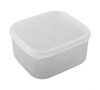 Entgoinggo Refrigerator Food Storage Containers With Leak Proof Lids Clear Polypropylene Organiser Bins, For Kitchen Microwave And Freezer Safe Stackable Space Saving Jars,(700ml)