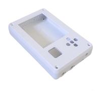 Entgoinggo Reliable ABS Plastic Case for PortaPack with Screws, Lightweight and Compact for H2 Radio Board (White)