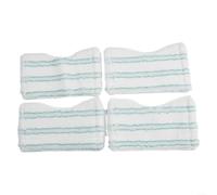 Entgoinggo Replacement Mop Cover For Leifheit Tile And Bathtub Wiper Microfiber Cleaning Pad With Elastic Rubber Flap Washable Refill For Effective Dirt Removal(4 PACK)