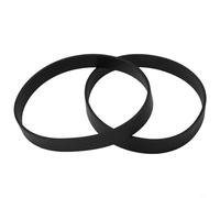 Entgoinggo Replacement Vacuum Belt, For Bissell for powerforce Compact And for easyvac Lightweight Rubber Drive Band, For Brushroll Models 1520 2112 23T7 3130 Series(2 * Belts)