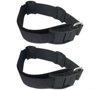 Entgoinggo Scuba Diving Tank Band Nylon Cylinder Strap With Non-Slip Pad For 12L Bottle Secure Grip Folding Design For Underwater Sports Gear Storage(2PCS)