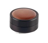 Entgoinggo Self-Weighting Auto Height Adjustable Coffee Tamper, With 304 Stainless Steel Base And Ergonomic Wooden Handle, For Even Espresso Grounds Compression(1 1)