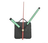 Entgoinggo Silent Wall Clock Luminous Hand MovemenPointer, Glow In The Dark Clock, Replacement Clock Kits DIY Wall Clock Movements Mechanism Parts Home Decor(F)