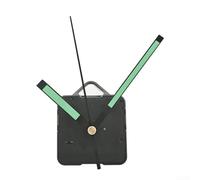 Entgoinggo Silent Wall Clock Luminous Hand MovemenPointer, Glow In The Dark Clock, Replacement Clock Kits DIY Wall Clock Movements Mechanism Parts Home Decor(E)
