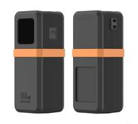 Entgoinggo Silicone Protective Case For Ugreen Nexode Power Bank 20000mAh 165W, Shockproof Travel Cover With Scratch And Display Protection, Lightweight Dustproof Sleeve For Portable Charger(Black)