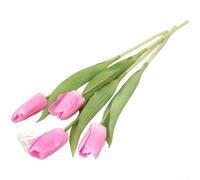Entgoinggo Silk Artificial Flower Single Stem, With Lifelike Texture, For Wedding Home Decor And Photography Props Elegant Floral Arrangement Centrepiece(Peach Pink)