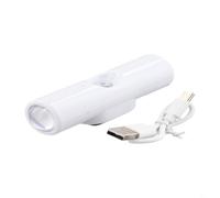 Entgoinggo Smart Motion Sensor Wall Lamp Wireless Human Body Induction Night Light With Magnetic Suction For Hallway Bedroom Stairs USB Rechargeable for battery Operated LED Spotlight(RGB color)