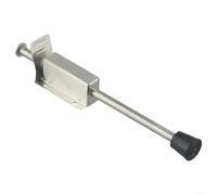 Entgoinggo Stainless Steel Foot Operated Door Stop Kick Down Door Holder, For Wooden Or Iron Doors Vertical Mount Floor Limiter, With Secure Hold-Open Device(250mm)
