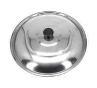 Entgoinggo Stainless Steel Pan Lid, Frying Pan Lid With Strong Handle, Stainless Steel Pan And Cooking Pots, Replacement Frying Pan Cover And Cast Iron Skillet Lids(34cm)