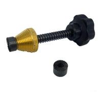 Entgoinggo Tap Reseating Tool, Steel Leaking Taps Reseating Kit, 105mm Steel Tap Reseating Tool with Threaded Guide for Most Sink, Basin, and Bath Taps