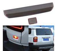 Entgoinggo Third Brake Light Tail Light Cover 2-PCS Trim Smoked Style For Toyota For Land Cruiser LC250 24+ ABS Material