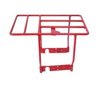 Entgoinggo Travel Rack Designed For M365,Pro 1Pc Rear Shelf,1Pc Wrench,4Pc Screws Electric Scooters Strong Support Made From Iron(Red)