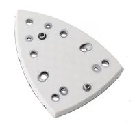 Entgoinggo Triangular Sanding Backing Pad, For Festool, For DTS 400 And DS400 REQ Soft PU Foam Nylon Disc, For Professional Polishing And Fine Finishing Tasks