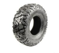 Entgoinggo Tubeless Off Road Tyre A Pattern Tread 4PR Heavy Duty Nylon Construction, For ATV Go Kart Scooter High Pressure Resistance Vacuum Design Strong Grip