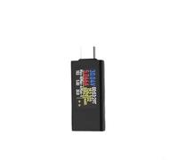 Entgoinggo USB Tester, USB C Tester Power Meter DC Digital Voltage Current And Power Meter With Real-Time Display, Bidirectional Measurement