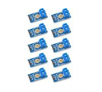 Entgoinggo Voltage Detection Module, For Arduino DC 0-25V Input Analog Sensor, With 0.00489V Resolution, For Intelligent Robots And Electronic Projects DIY Kits(10PCS)