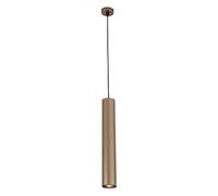 ENTHERONIC High Brightness LED Pendant Light Aluminum Long Tube Hanging Light Waterproof Energy-saving Hanging Lamp Single Head Cylindrical Spotlight Energy-saving Chandelier For Kitchen Restaurant