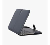 Enthopia Laptop Folio Case Compatible for Dell Latitude 13 5320- Vegan Leather - Navy Blue