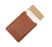 ENTHOPIA Vegan Leather Laptop Sleeve Compatible with MacBook Air 13.6” Inches M2 A2681 (2022) Model | Slim Fit, Soft Lining, Water Resistance Lightweight Laptop Cover |Tan|Case