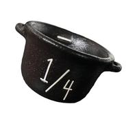 Enthralling Witches 4 Piece Halloween Cauldron Measuring Cups for Sweets, Decorations and Magic Encounters, Halloween Cauldron