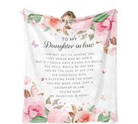 Enthusiasm Daughter in Law Gifts, Gifts for Daughter in Law Blanket, Future Daughter in Law Gifts, Daughter in Law Birthday Wedding Gifts Unique (100x130cm)