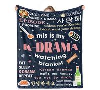 Enthusiasm Korean Drama Gifts Kdrama Merch Blanket for Women, Flannel Throws for K Drama Teen Girl Lovers (130x180cm)