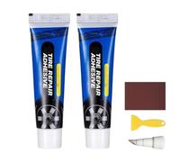 Enthusiastip/Cherishty Weather-Resistant Waterproof Flexible Tire Repair Adhesive - 3 Set Tire Repair Glue, Multi-Functional Waterproof RepairAdhesive Kit (2pcs)