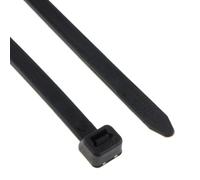enTie Black Cable Ties 7.2mm x 500mm Nylon 66 UL Approved [100 Pack]