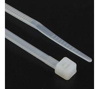 enTie Natural White Cable Ties 3.6mm x 300mm Nylon 66 UL Approved [100 Pack] [300mm x 3.6mm]
