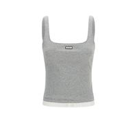 ENTIRE STUDIOS ribbed tank top - Grey XXS-XS-S-M-L