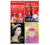 Entitled, Battle of Brothers, Queen of Our Times & Queen Elizabeth II 4 Books Collection Set