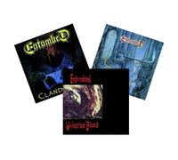 ENTOMBED - CLANDESTINE/LEFT HAND/WOLVERINE (3CD) 3 CD NEW