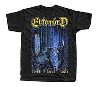 Entombed Left Hand Path Death Metal Music Band Men T Shirt X-Small Black