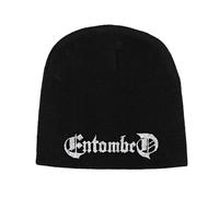 Entombed Men's Logo Beanie in Black Entombed Black One Size