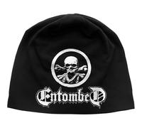 Entombed Men's Skull Logo Beanie in Black Entombed Black One Size