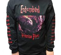 Entombed 'Wolverine Blues' Long Sleeve T Shirt (S)